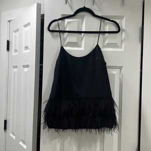 Feather tank top